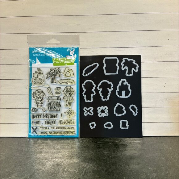 Lawn Fawn Stamps and Dies Ahoy, Matey - Picture 1 of 3